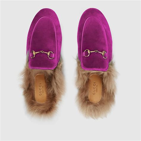 gucci fur slipper dupe|gucci fur slippers velvet bottom.